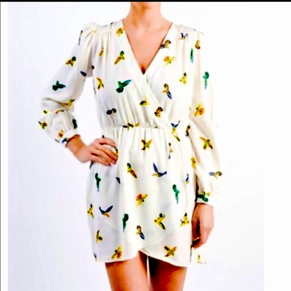 Honey Punch Wrap Dress - Picture 1 of 6